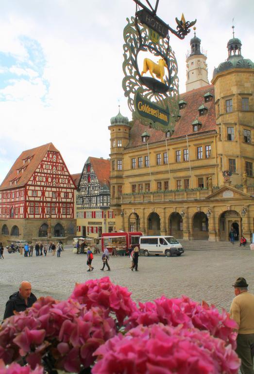 Hotel Goldenes Lamm Rothenburg ob der Tauber Exteriér fotografie