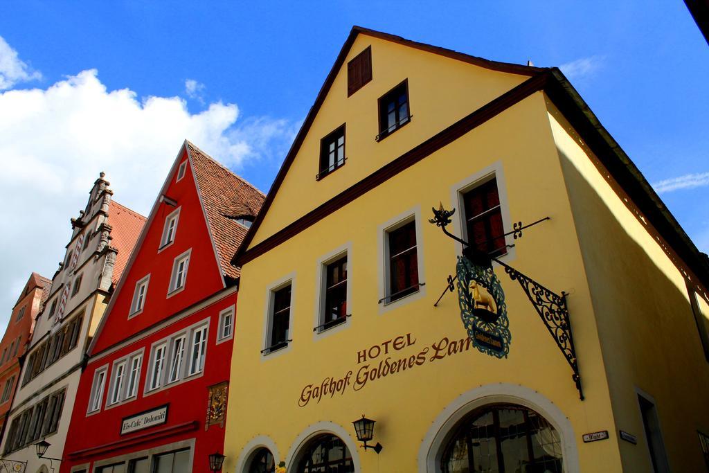 Hotel Goldenes Lamm Rothenburg ob der Tauber Exteriér fotografie